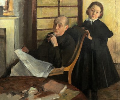 Henri Degas e sua nipote Lucie Degas (Lo zio e la cugina dell