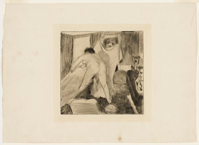 Lasciare il bagno da Hilaire Germain Edgar Degas