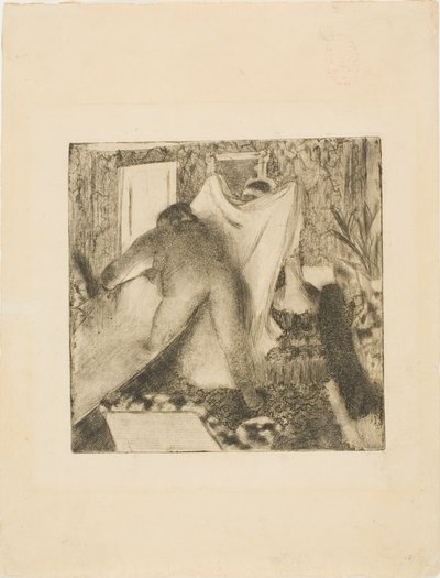 Lasciare il bagno da Hilaire Germain Edgar Degas