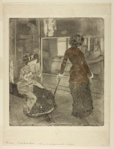 Mary Cassatt al Louvre: La Galleria degli Etruschi da Hilaire Germain Edgar Degas