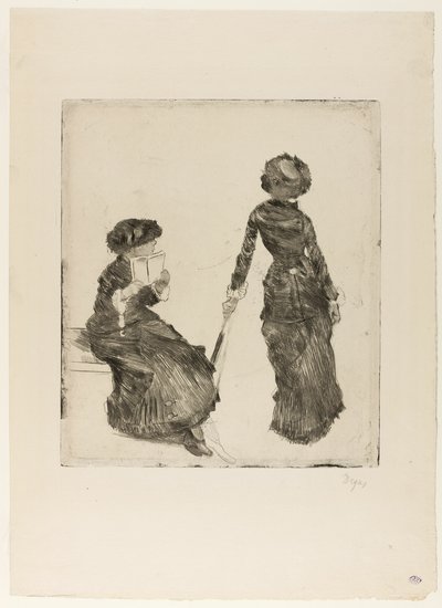Mary Cassatt al Louvre: La Galleria degli Etruschi da Hilaire Germain Edgar Degas