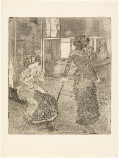 Mary Cassatt al Louvre: La Galleria degli Etruschi da Hilaire Germain Edgar Degas