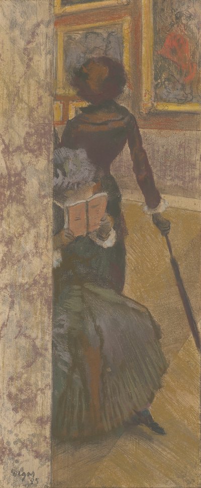 Mary Cassatt al Louvre: Galleria dei dipinti da Hilaire Germain Edgar Degas