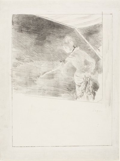 Cantante in un caffè-concerto da Hilaire Germain Edgar Degas