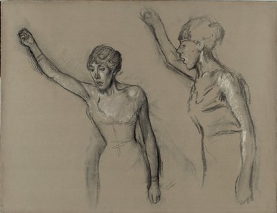 Studio di un cantante da Hilaire Germain Edgar Degas