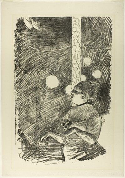 Il canto del cane da Hilaire Germain Edgar Degas