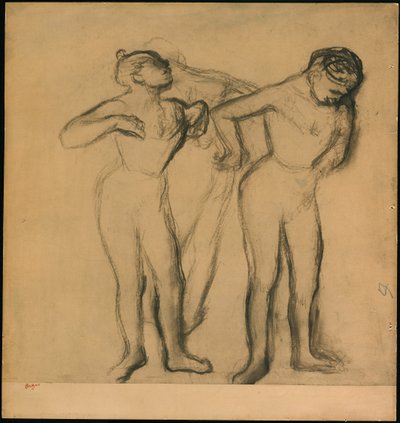 Tre ballerini da Hilaire Germain Edgar Degas