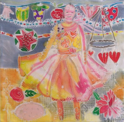 Fata con cuori e fiori, 2006 da Hilary Simon