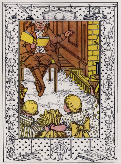 Cugino Pietro (litografia a colori) da Hilda Broughton