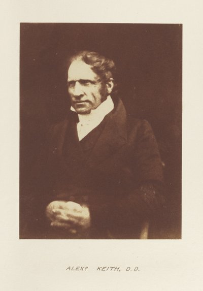[Alexander Keith, D.D.] da Hill and Adamson