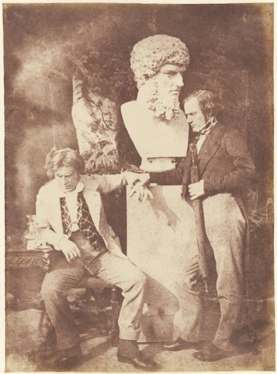 D. O. Hill e il Professor James Miller da Hill and Adamson