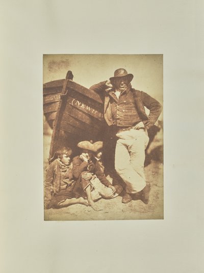 [James Linton e tre ragazzi] da Hill and Adamson