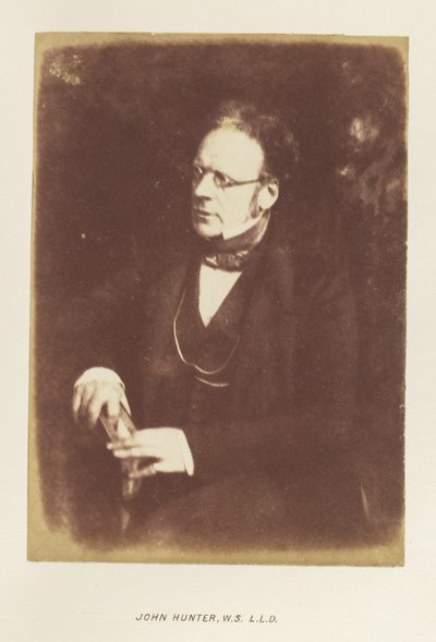 [John Hunter, W.S. L.L.D.] da Hill and Adamson