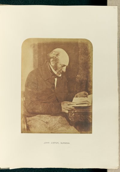 [Robert Liston] da Hill and Adamson