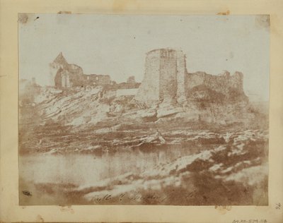 Castello di St. Andrews da nord-ovest da Hill and Adamson