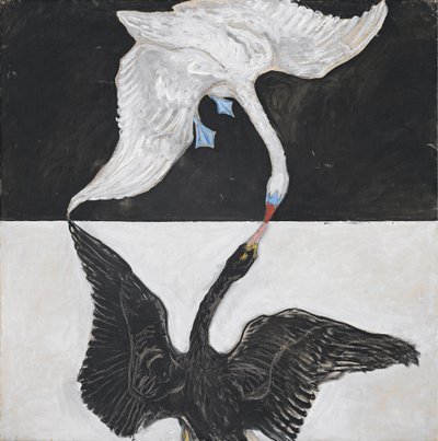 Gruppo IX/SUW, n. 1, Il cigno, n. 1 da Hilma af Klint