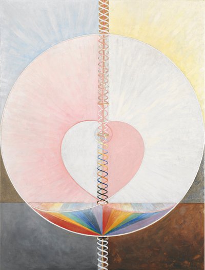 Gruppo IX/UW, n. 25, La colomba, n. 1 da Hilma af Klint