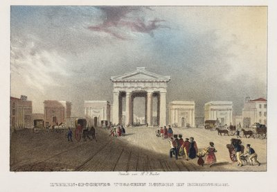 Stazione di Euston, Londra da Hilmar Johannes after Backer