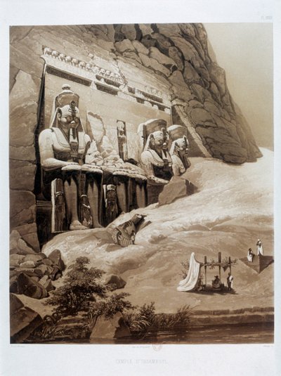 Tempio di Ibsamboul, Egitto da Himely