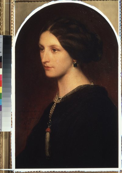 Ritratto della contessa Sophie Shuvaloff da Hippolyte Delaroche