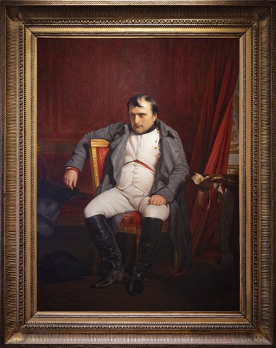 Napoleone I a Fontainebleau, 31 marzo 1814 da Paul Delaroche