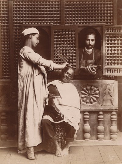 Barbieri al lavoro da Hippolyte Arnoux
