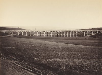 Arcate del ponte sulla Vanne, 1873 da Hippolyte Auguste Collard