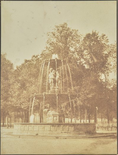 [Fontana delle Quattro Stagioni di Jean-Auguste Barre]. da Hippolyte Bayard