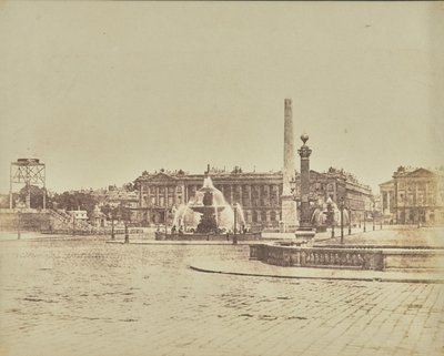 [Place de la Concorde] da Hippolyte Bayard