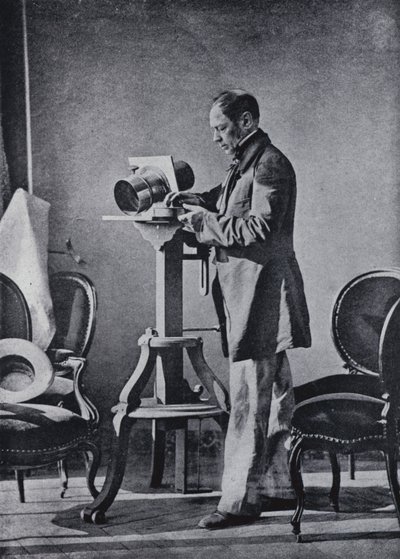 Ritratto di Hippolyte Bayard, scattato da lui stesso (foto b/n) da Hippolyte Bayard
