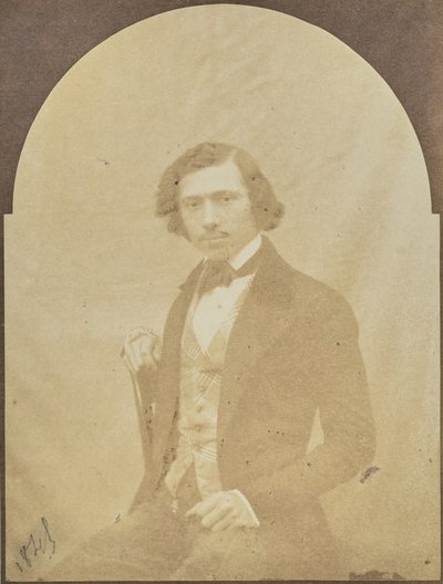 [Ritratto di uomo seduto[ da Hippolyte Bayard