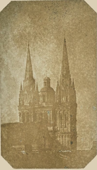 [Guglie della cattedrale di Saint Maurice, Angers]. da Hippolyte Bayard