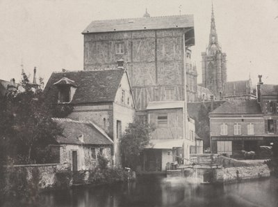 Vista di Évreux da Hippolyte Bayard