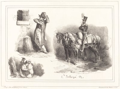 Tre Vignette da Hippolyte Bellange