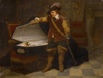 Cromwell e Carlo I, dopo il 1831 da Hippolyte Delaroche