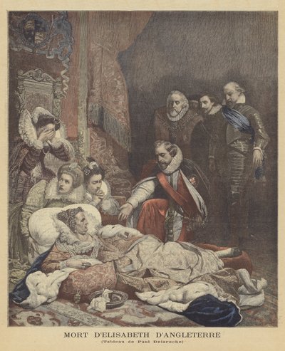 La morte di Elisabetta I, regina d