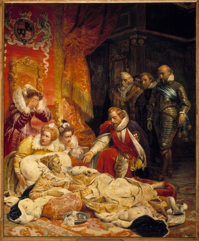 La morte di Elisabetta I, regina d