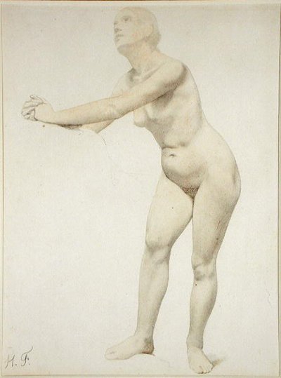 Nudo da Hippolyte Flandrin