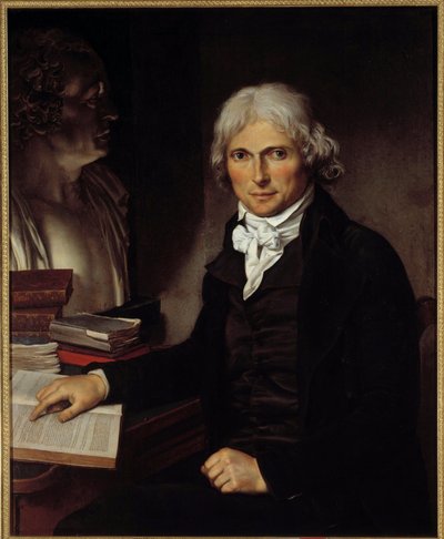 Ritratto del dottor Marie François Xavier Bichat da Hippolyte Flandrin
