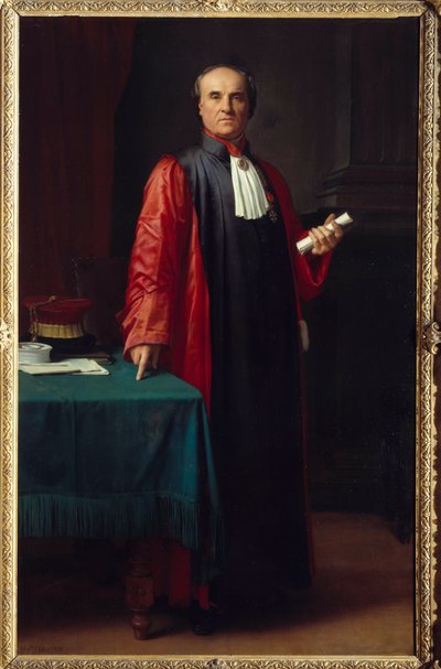 Ritratto del dottor Rostan da Hippolyte Flandrin