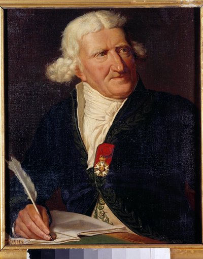 Ritratto di Antoine Augustin Parmentier (1737-1813), farmacista militare e agronomo francese da Hippolyte Isidore Dupuis Colson