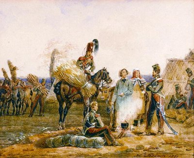 Truppe francesi da Hippolyte Lecomte