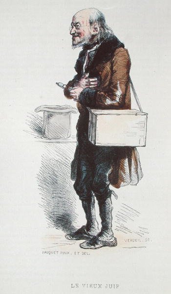 Il Vecchio Ebreo, illustrazione da 