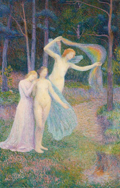 Donne tra gli alberi, 1897 da Hippolyte Petitjean