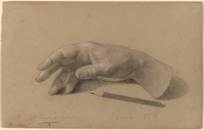 Studio di una mano da Hiram Powers