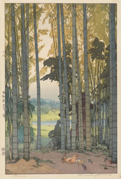 Bosco di bambù da Hiroshi Yoshida