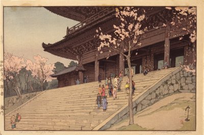 Porta Del Tempio Chionin da Hiroshi Yoshida