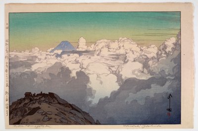 Dalla cima del Komagatake, dalla serie Le Alpi del Giappone meridionale da Hiroshi Yoshida