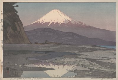 Fujiyama da Okitsu da Hiroshi Yoshida