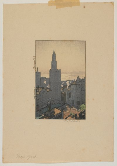 New York, era Showa da Hiroshi Yoshida